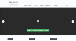 Desktop Screenshot of ozgurakin.com